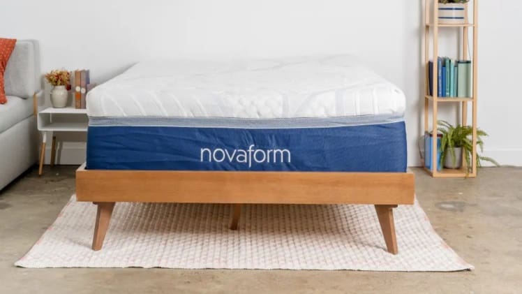 “Novaform 14″” Comfort Grande Plus Gel Memory Foam Mattress Medium”