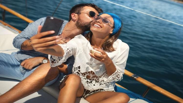 Funny Holiday Instagram Captions for Couples