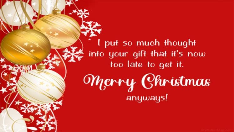 Funny Merry Christmas Wishes