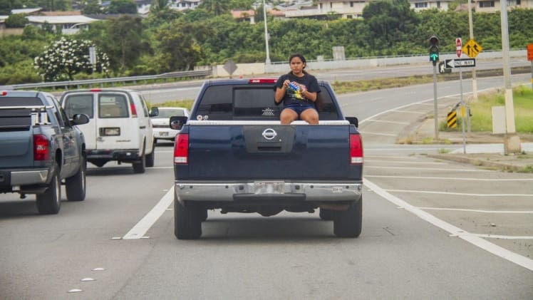 Can Passengers Travel in the Back of a Utility Vehicle (Ute)?