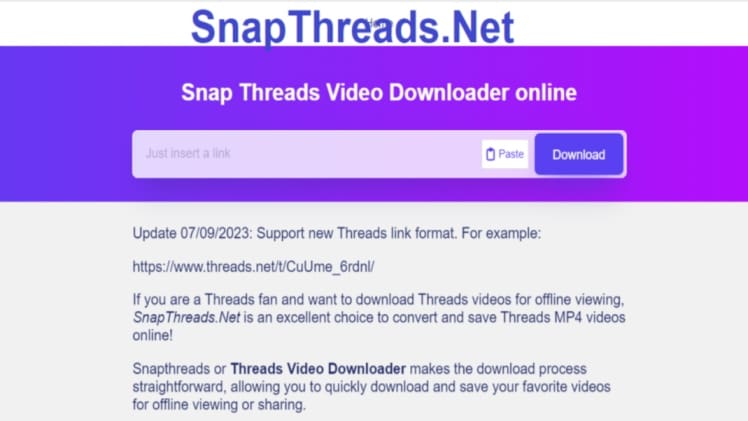Whysnapthreads.net Best for Saving Threads Video